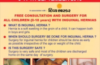 Amardeep Multispeciality Children Hospital organized Pediatric Surgery Awareness week from 5th to 11th September 2013. The theme of the week was on Pediatric Hernias. During the week all children with Inguinal hernias had free consultation and surgery.